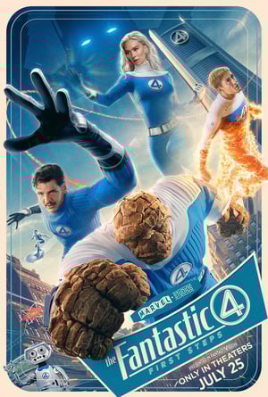 The Fantastic Four: First Steps Movie Poster