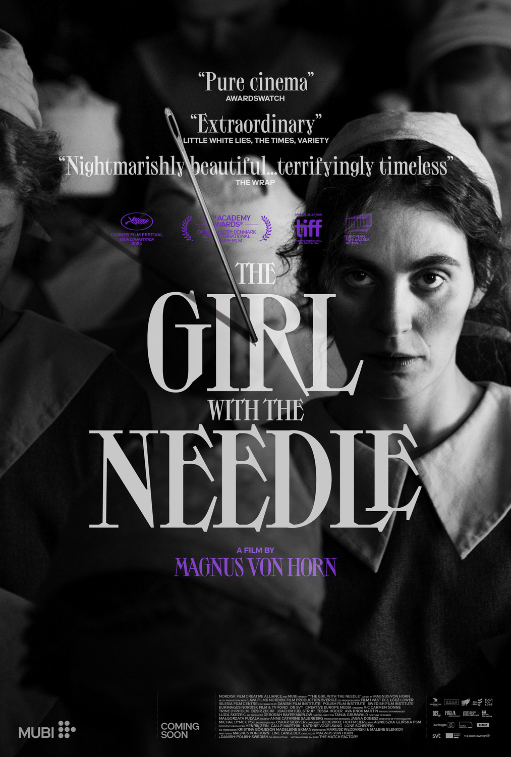 The Girl with the Needle Movie Poster