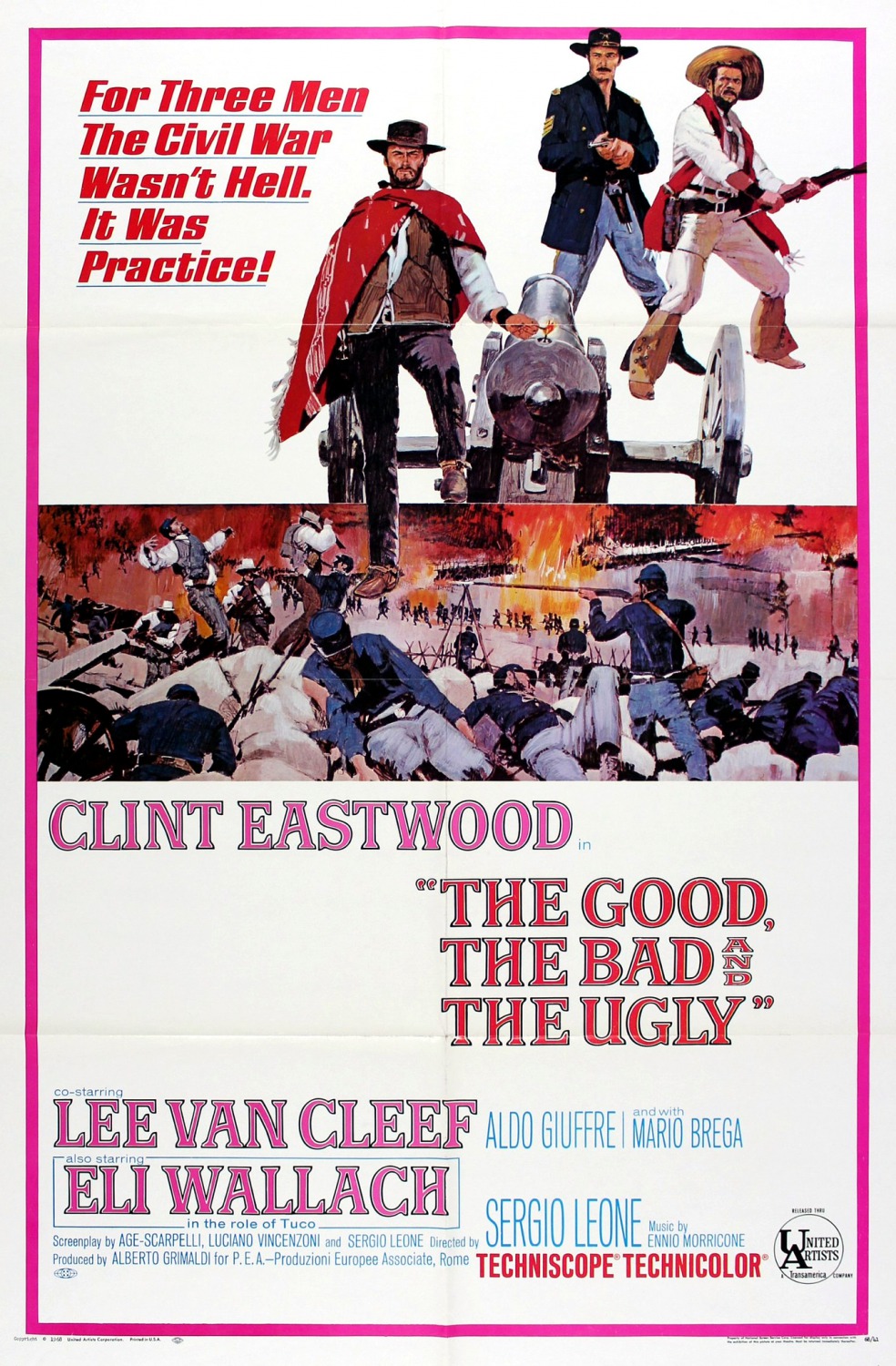 The Good, the Bad and the Ugly Movie Poster