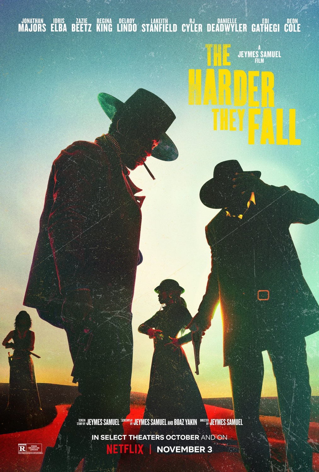 The Harder They Fall Movie Poster