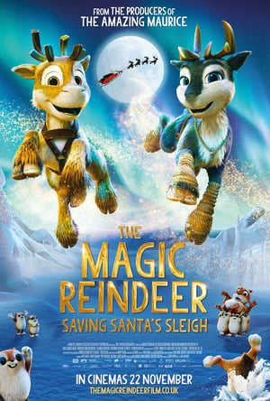 The Magic Reindeer: Saving Santa's Sleigh Movie Poster