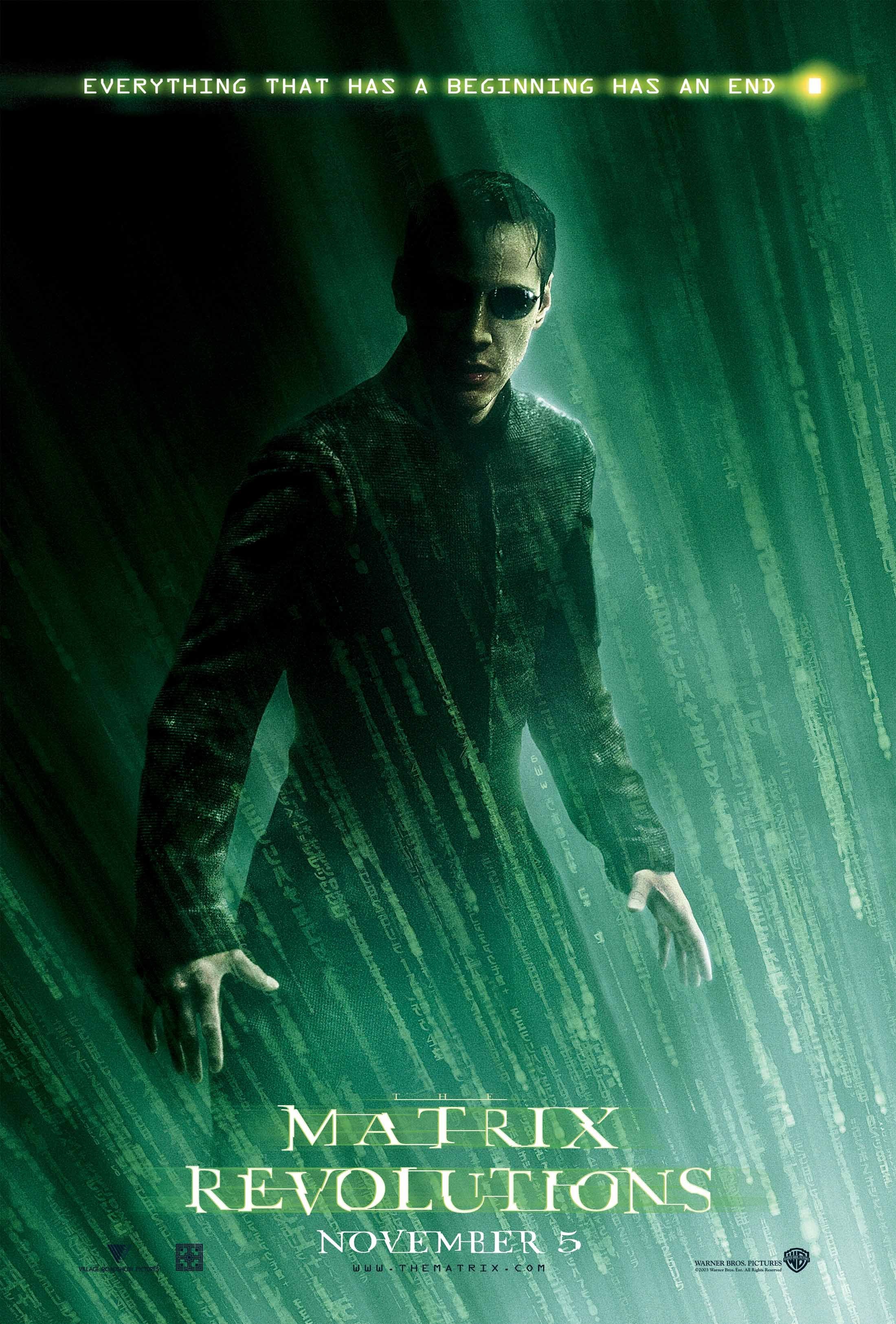 The Matrix Revolutions Movie Poster