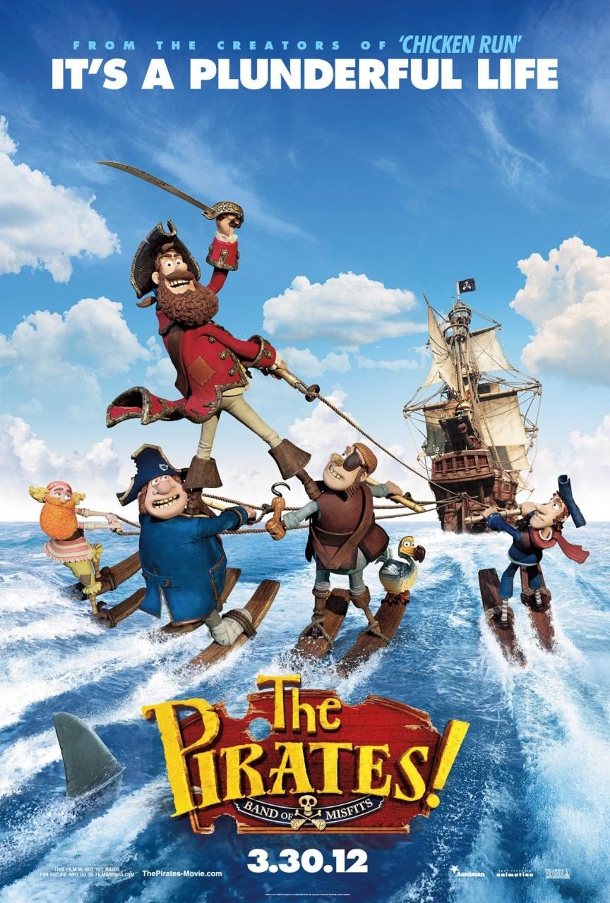 The Pirates! In an Adventure with Scientists! Movie Poster
