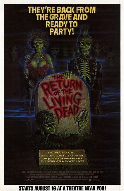 The Return Of The Living Dead Movie Poster