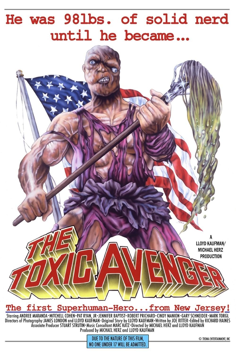 The Toxic Avenger Movie Poster