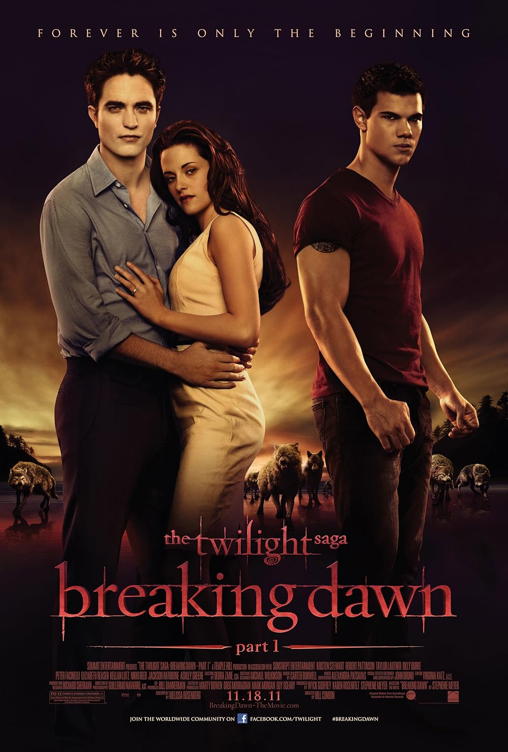 The Twilight Saga: Breaking Dawn Part 1 Movie Poster