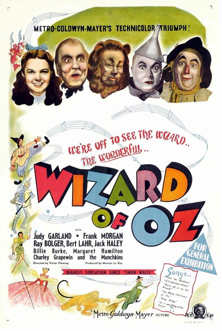 The Wizard of Oz Movie Poster