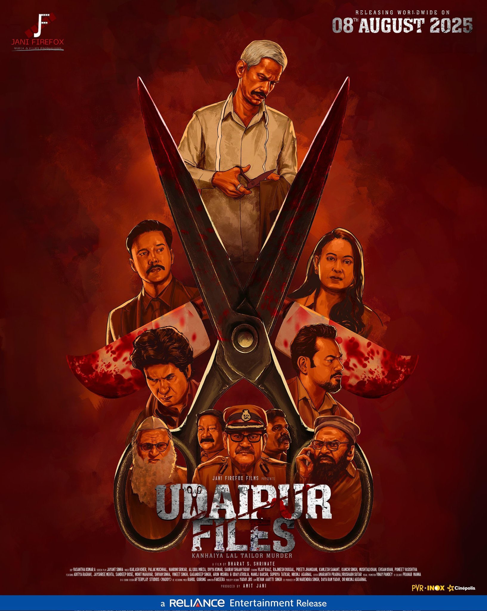 Udaipur Files - Kanhaiya Lal Tailor Murder Movie Poster