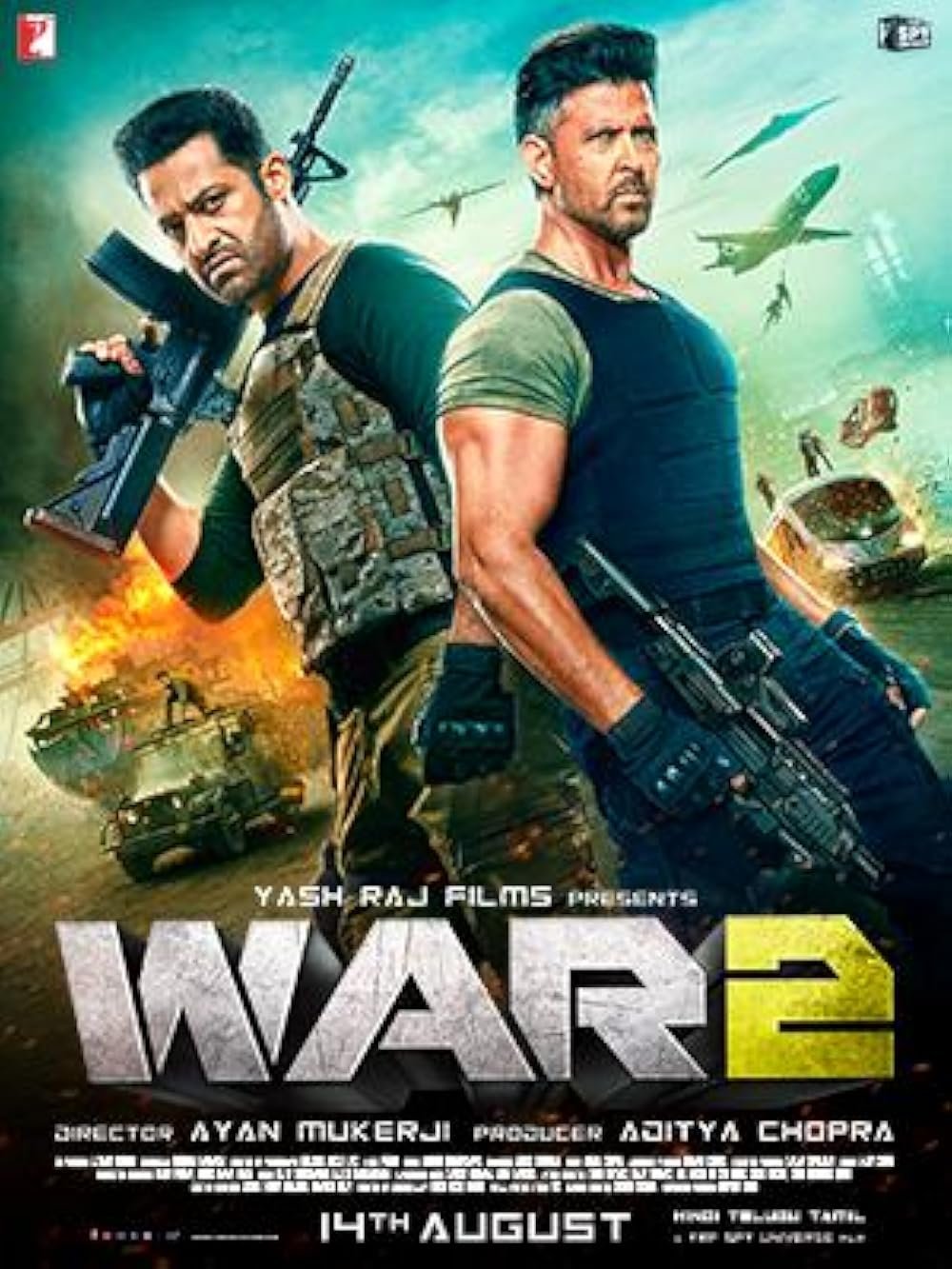 War 2 Movie Poster